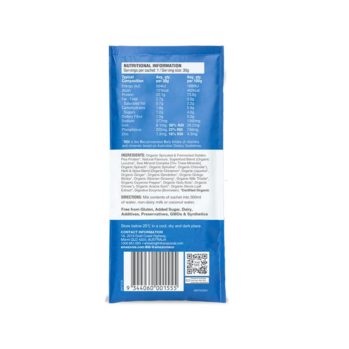 Amazonia Raw Protein Vanilla Cinnamon 12x30g