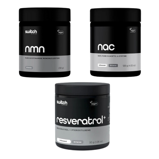 Anti-Ageing Care Bundle - NMN, NAC & Resveratrol+