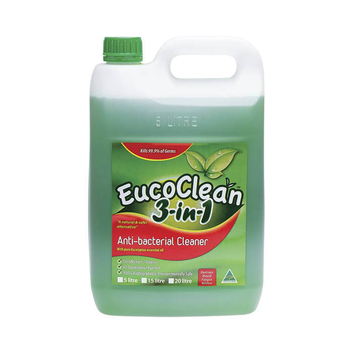 Eucoclean Anti-Bacterial Cleaner 3-in-1 Eucalyptus 5L