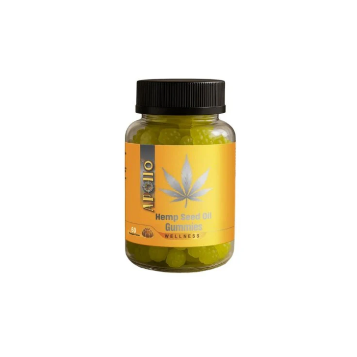 Apollo Hemp Seed Oil 60 Gummies