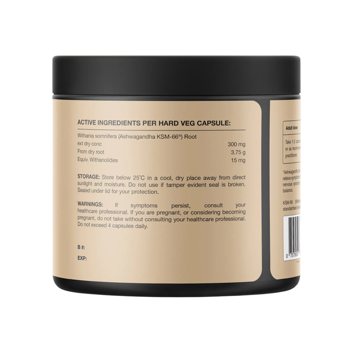 Switch Nutrition KSM-66 Ashwagandha 60 Caps