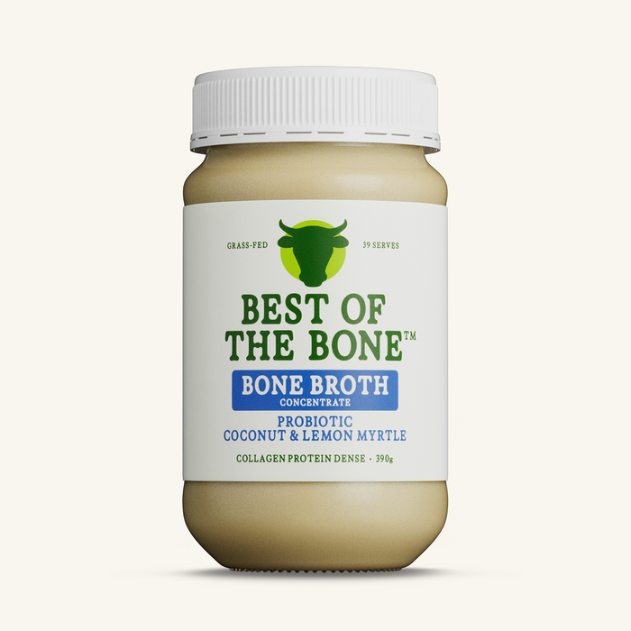 Best of the Bone Probiotic Bone Broth Concentrate Coconut Lemon Myrtle 390g gallery image 4
