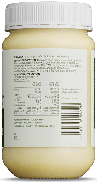 Best of the Bone Beef Tallow 320g gallery image 3