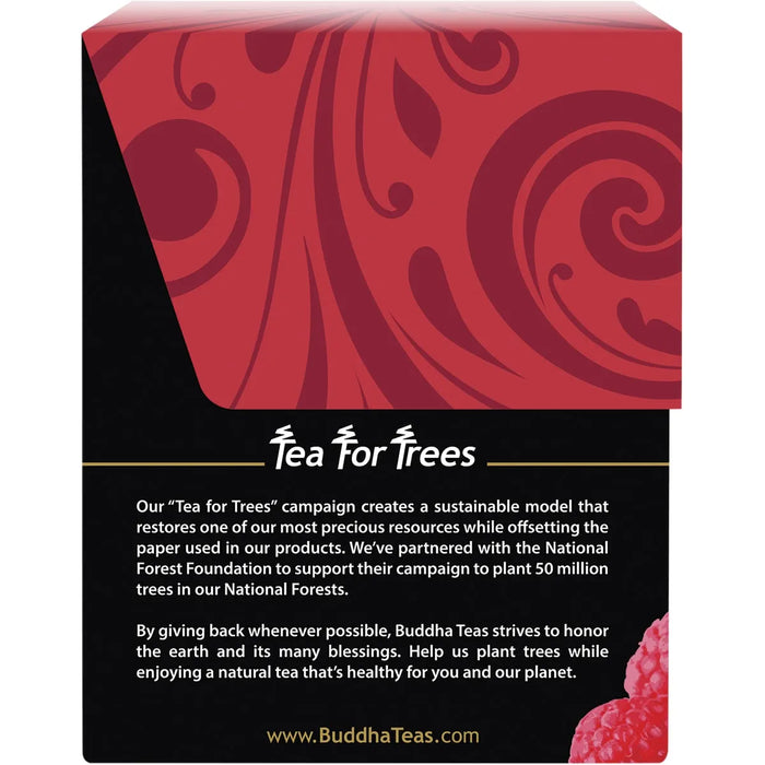 Buddha Teas Organic Herbal Raspberry Leaf Tea 18 Pack