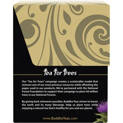 Buddha Teas Organic Herbal Milk Thistle Tea 18 Pack