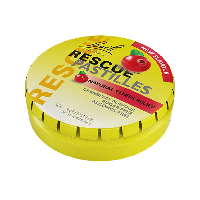 Bach Rescue Remedy Pastilles Cranberry 50g