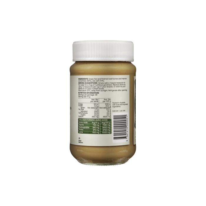 Best of the Bone Bone Broth Beef Real Broth Concentrate Original 390g