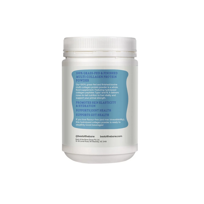 Best of the Bone Healing Multi-Collagen Protein Powder Hydrolysed Collagen Peptides Unflavoured 500g