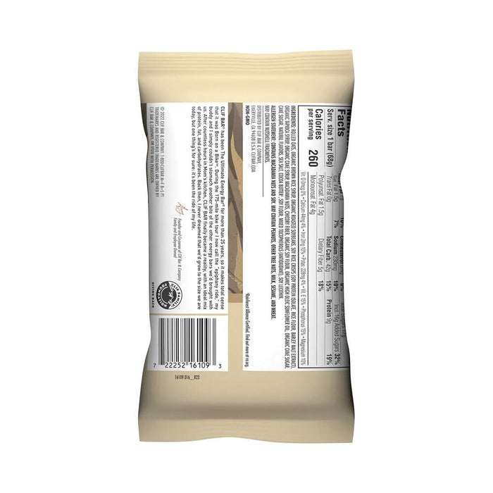CLIF Energy Bar White Chocolate Macadamia 12x68g