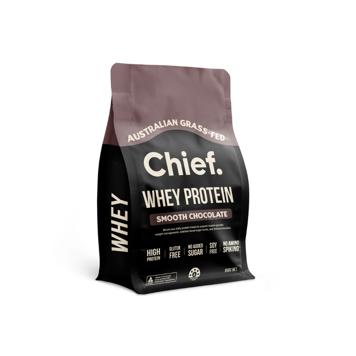 Chief Nutrition Whey Protein Concentrate Smooth Chocolate 900g