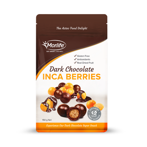 Morlife Dark Chocolate Inca Berries 150g product image
