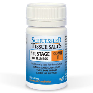 Martin & Pleasance Schuessler Tissue Salts Comb T 1st Stage of Illness 125 Tablets