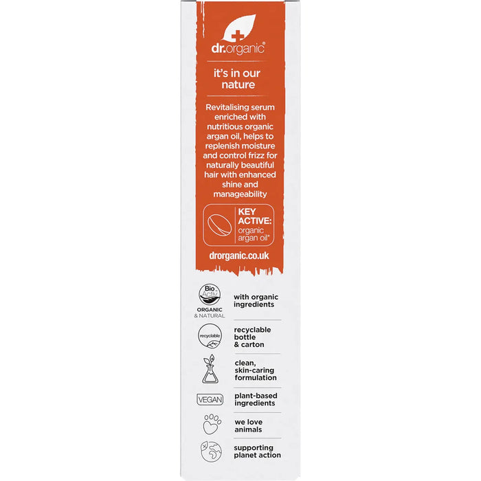 Dr Organic Moroccan Argan Oil Hair Treatment Serum 100ml