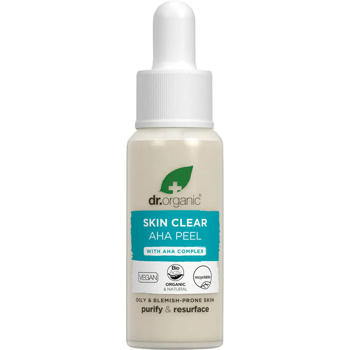 Dr Organic AHA Peel Skin Clear 30ml
