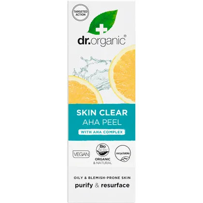Dr Organic AHA Peel Skin Clear 30ml