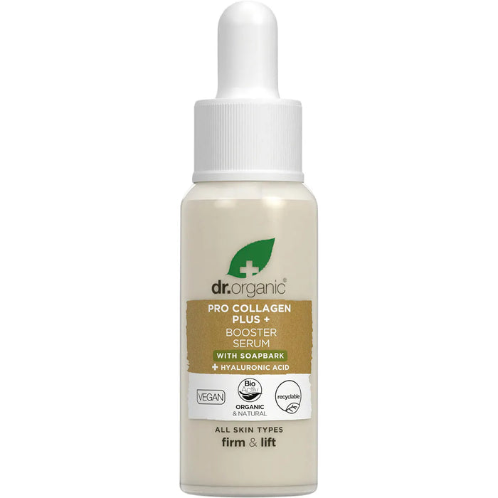 Dr Organic Pro Collagen Plus+ Booster Serum Soapbark 30ml