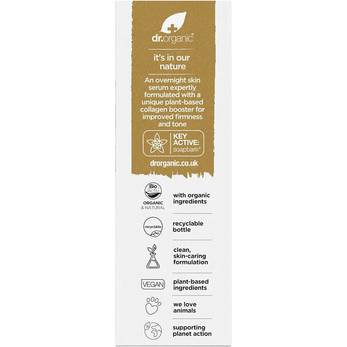 Dr Organic Pro Collagen Plus+ Booster Serum Soapbark 30ml