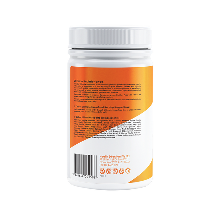 Cabot Health Dr Cabot Ultimate Superfood 500g