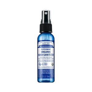 Dr Bronner's Organic Hand Sanitizer Peppermint 59ml