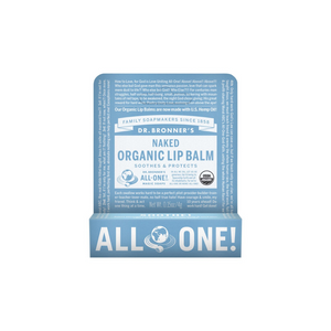 Dr Bronner's Organic Lip Balm Naked 4g