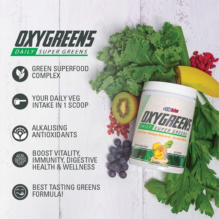 EHP Labs OxyGreens Strawberry Margarita 30 Serves