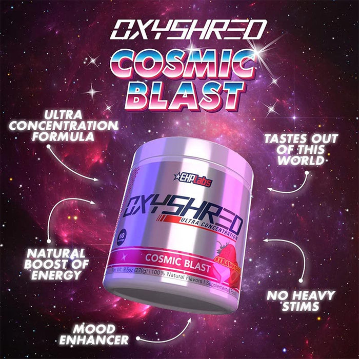 EHP Labs OxyShred Ultra Concentration Cosmic Blast 60 Servings 270g