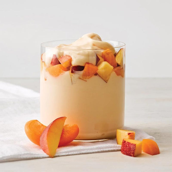 EasiYo Everyday Range Summerfruit Apricot Peach Flavour Yoghurt Base 225g Carton of 8