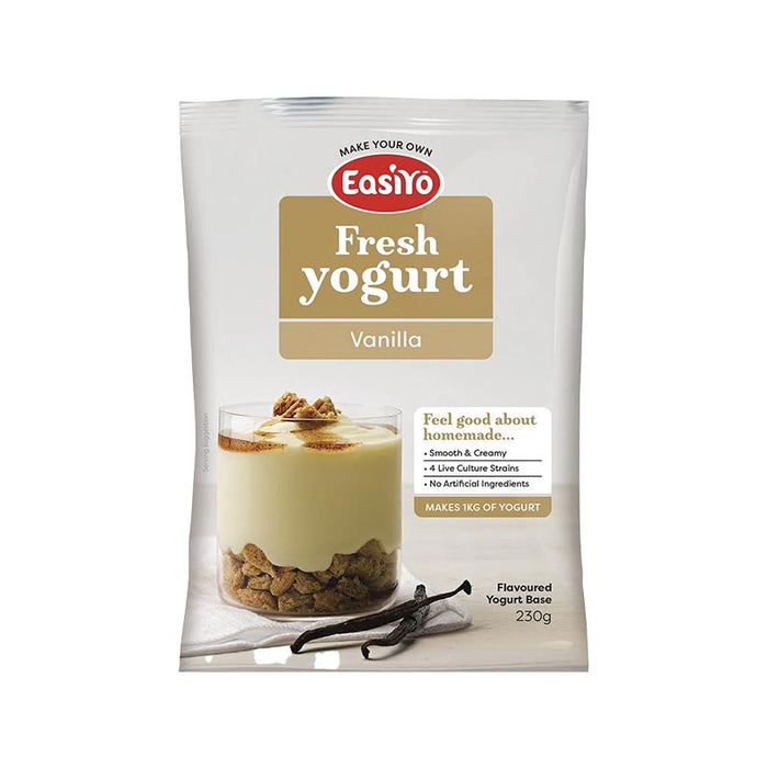 EasiYo Everyday Range Vanilla Yoghurt Base 230g Carton of 8
