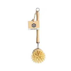 Ever Eco Dish Brush Bamboo Handle, Sisal Bristles