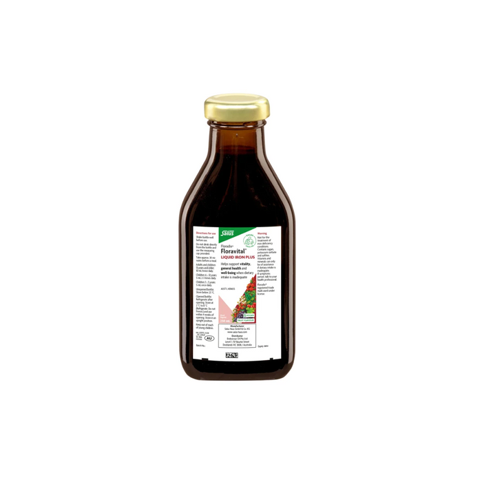 Floradix (by Salus) Liquid Iron Plus Oral Liquid 250ml