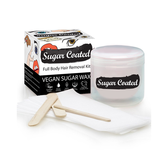 Sugar Coated Full Body Hair Removal Wax Kit 250g