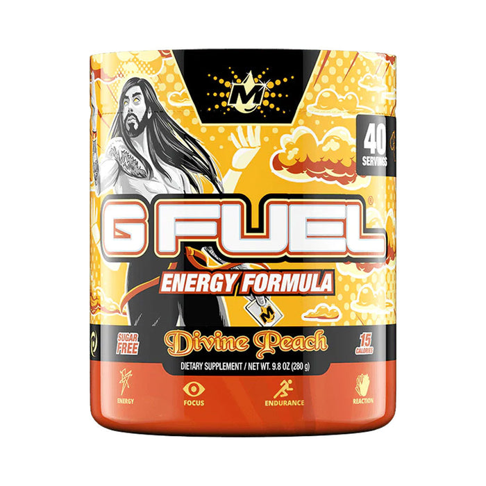 G Fuel Energy Formula The Official Drink of Esports® Divine Peach 40 Servings 280g