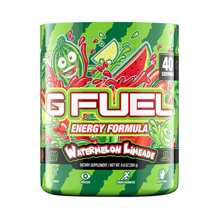 G Fuel Energy Formula The Official Drink of Esports® Watermelon Limeade 40 Servings 280g