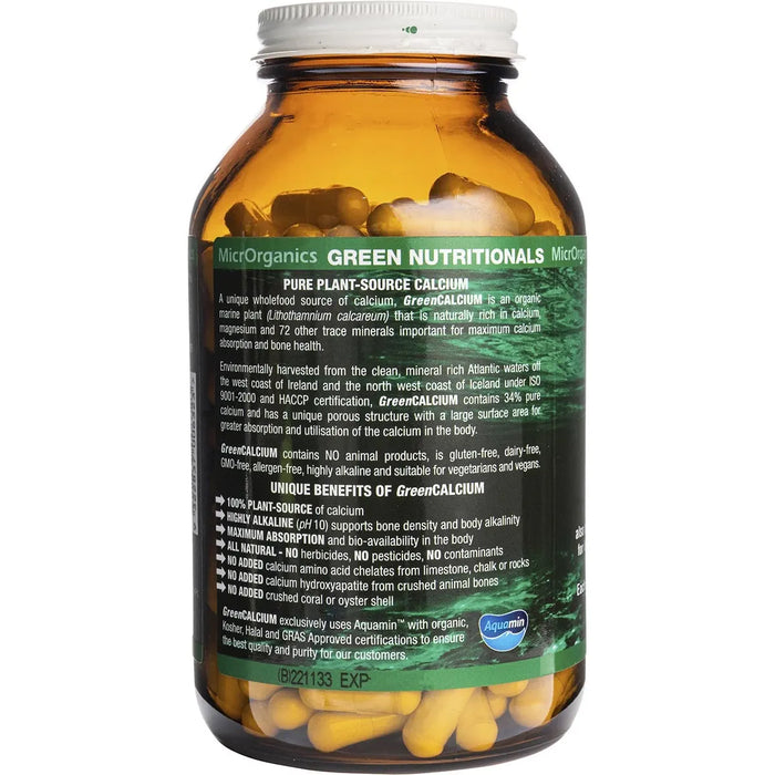 Green Nutritionals Green Calcium 240 Capsules