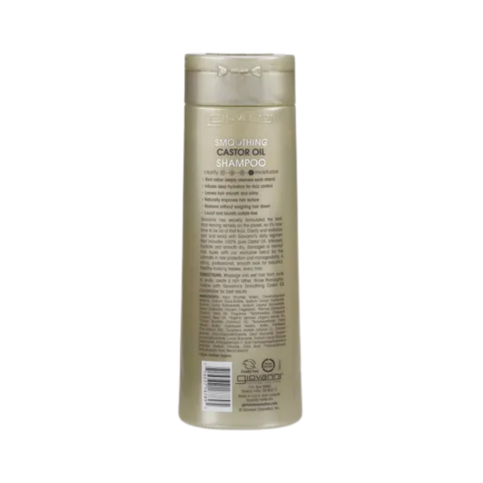 Giovanni Shampoo Smoothing Castor Oil All Hair 399ml