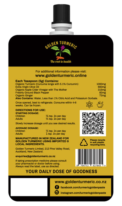 Golden Turmeric Golden Paste for People 200g