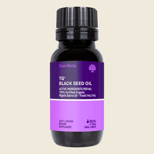 Hab Shifa TQ+ Organic Black Seed Oil 50ml product image