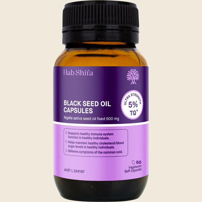 Hab Shifa TQ+ Ultra Strength Black Seed Oil Vegecapsules 60 Caps product image