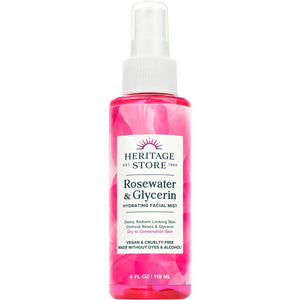 HERITAGE STORE Rosewater & Glycerin Hydrating Facial Mist