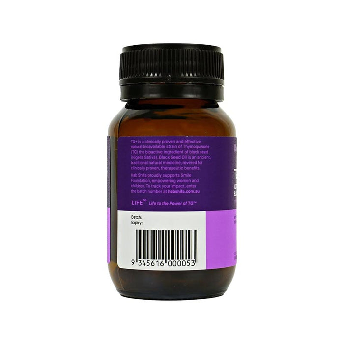 Hab Shifa TQ+ Ultra Strength Black Seed Oil Cold Pressed 120 Capsules