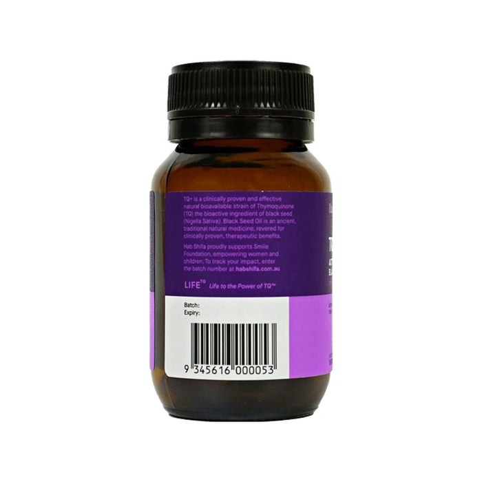 Hab Shifa TQ+ Ultra Strength Black Seed Oil Vegecapsules 60 Caps