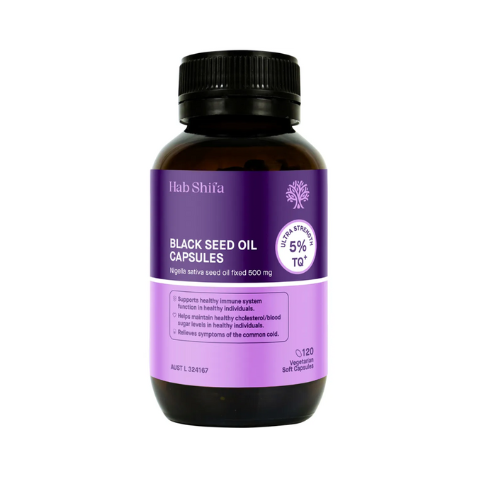 Hab Shifa TQ+ Ultra Strength Black Seed Oil Vegecapsules 120 Caps product image