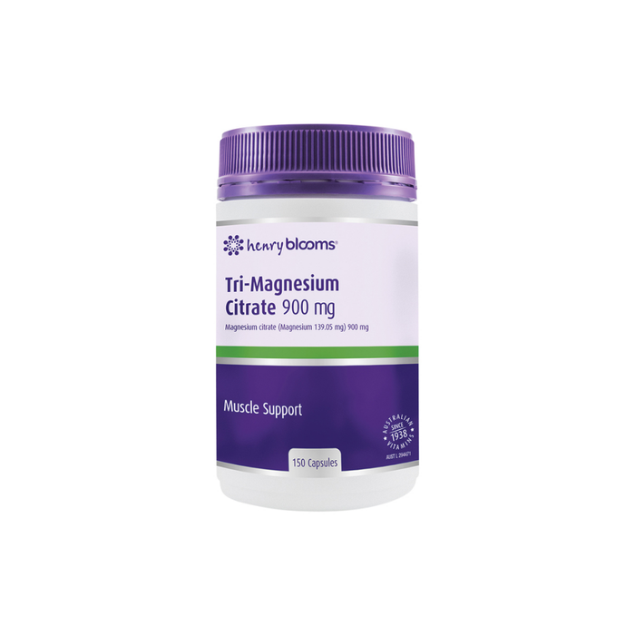 Henry Blooms Tri-Magnesium Citrate 900mg