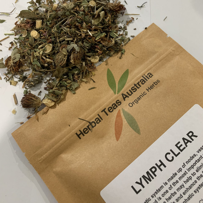 Herbal Teas Australia Organic Lymph Clear 50g