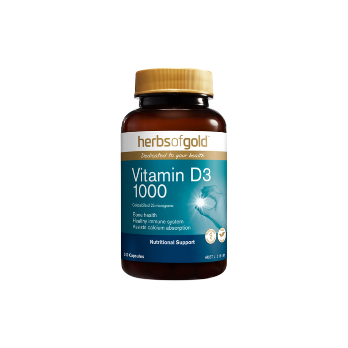 Herbs of Gold Vitamin D3 1000