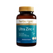 Herbs of Gold Ultra Zinc+ 60 Capsules supporting zinc absorption, wound healing, and prostate health, with vitamins A, B6, and magnesium.