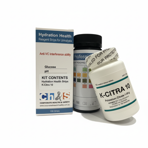 Urinary Health Kit — K-Citra-10 + 100 pH Test Strips