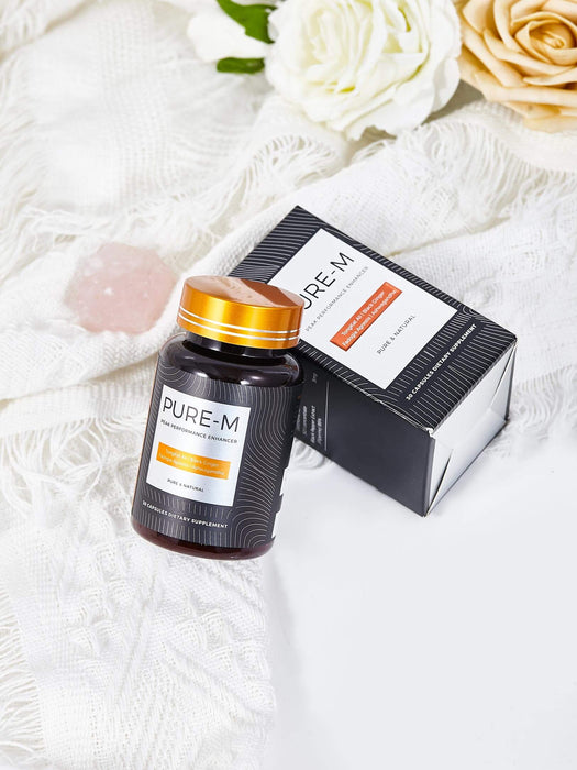Pure Nature Labs PURE-M Premium Tongkat Ali & Enhancer Supplements 30 Capsules