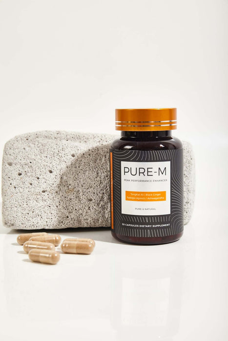Pure Nature Labs PURE-M Premium Tongkat Ali & Enhancer Supplements 30 Capsules