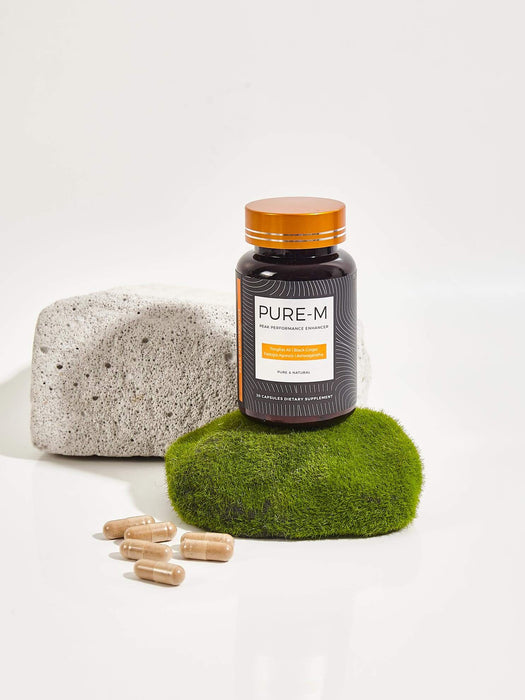 Pure Nature Labs PURE-M Premium Tongkat Ali & Enhancer Supplements 30 Capsules